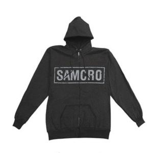 Sons Of Anarchy Zip Up Hoodie